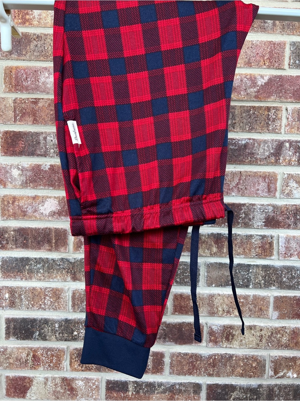 Women's Plus Size 2X Buffalo Plaid Pj joggers